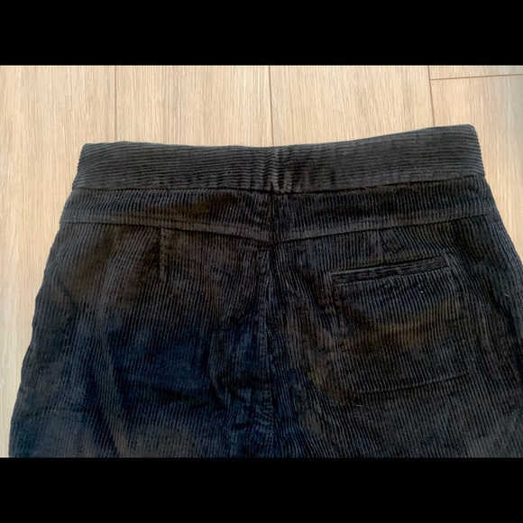 Marine Layer Black Corduroy Pants Size 6 - Picture 4 of 4
